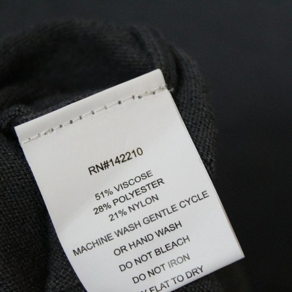 NWT MER SEA Anywear Light Short Sleeve Sweater Top Chambray Blue Gray XL H12932 - Picture 7 of 12